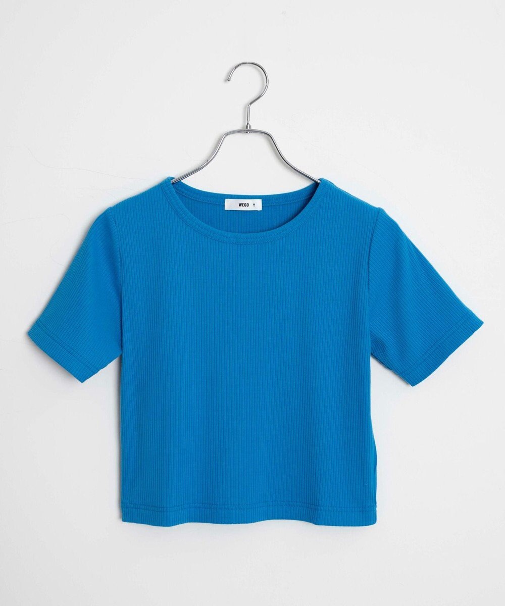 WEGO 【洗える/SML】コンパクトリブT 