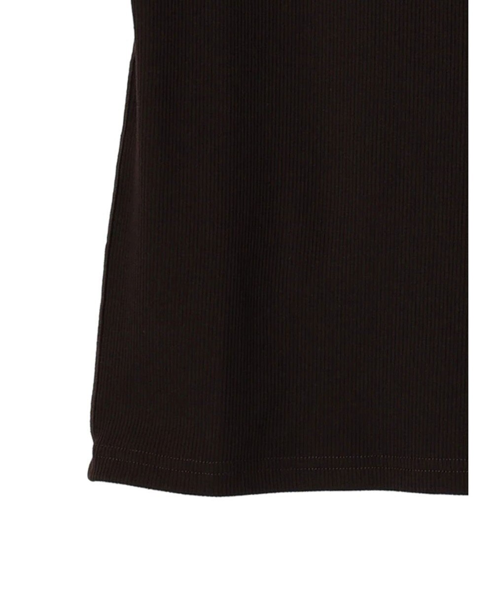 Green Parks ５分袖カットリブプルオーバー 