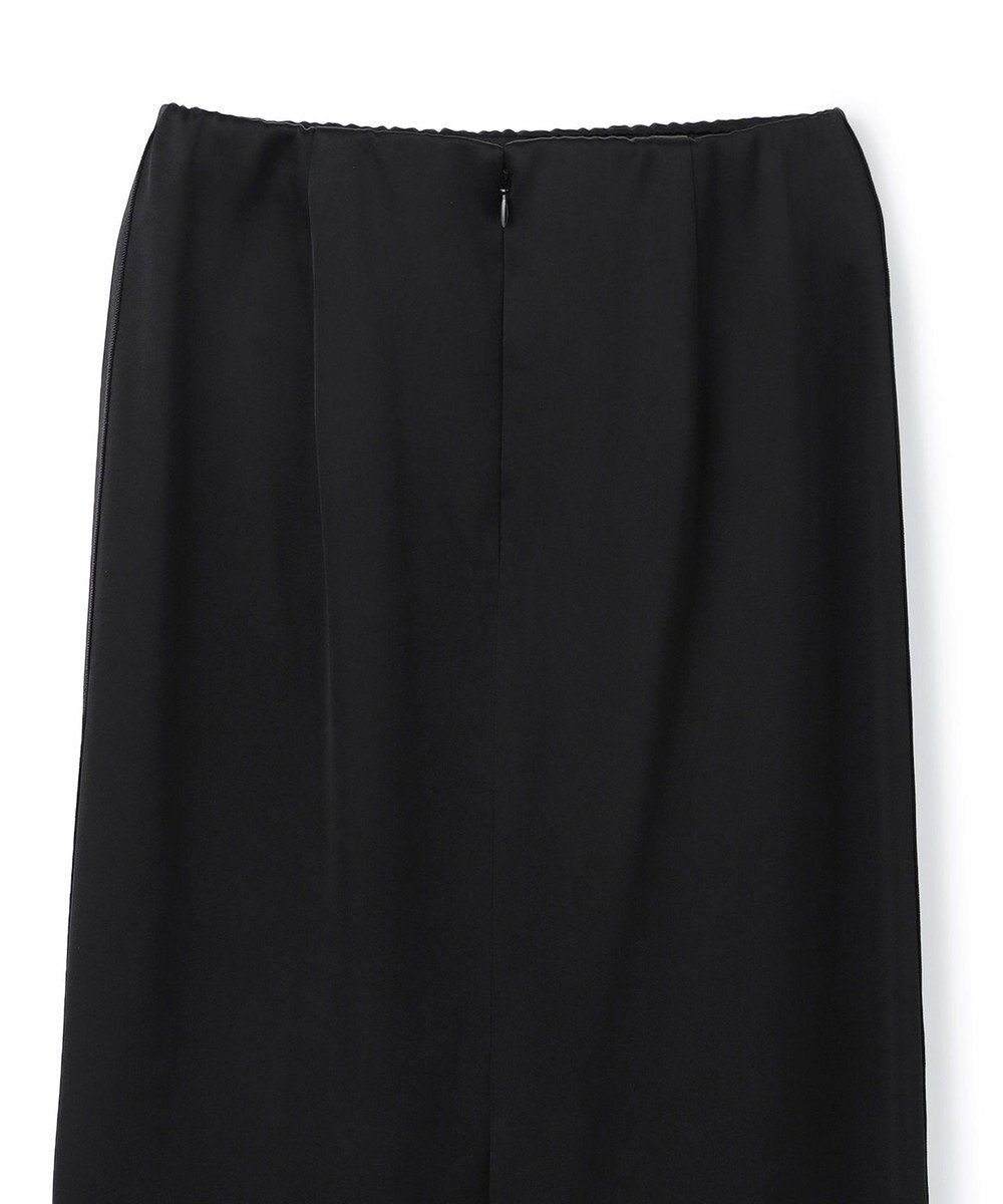 BEIGE， CASSITER / リネンブレンド サテンスカート 