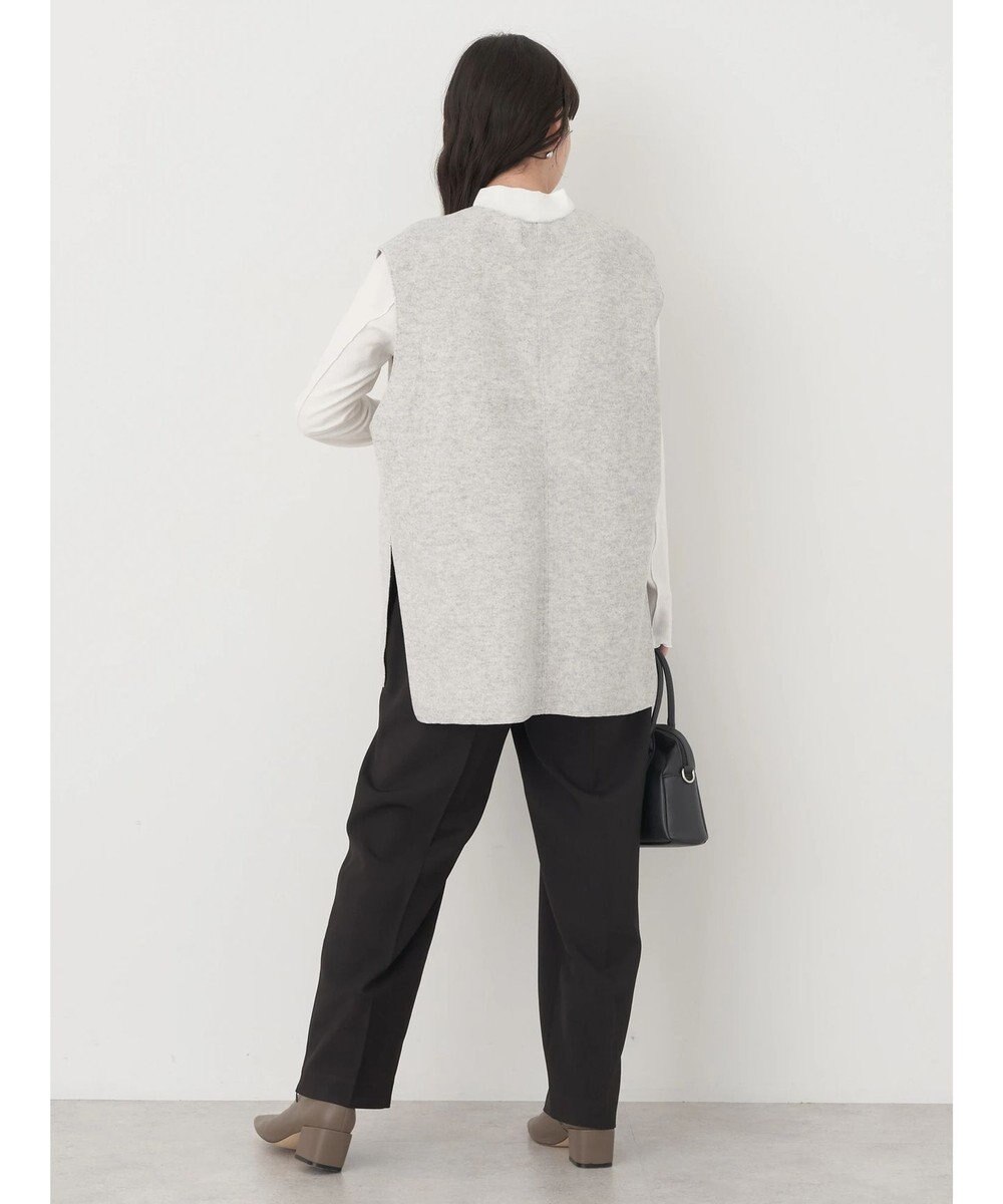 earth music&ecology ＳＥＴ２点圧縮風ポンチベスト＋リブタートル 