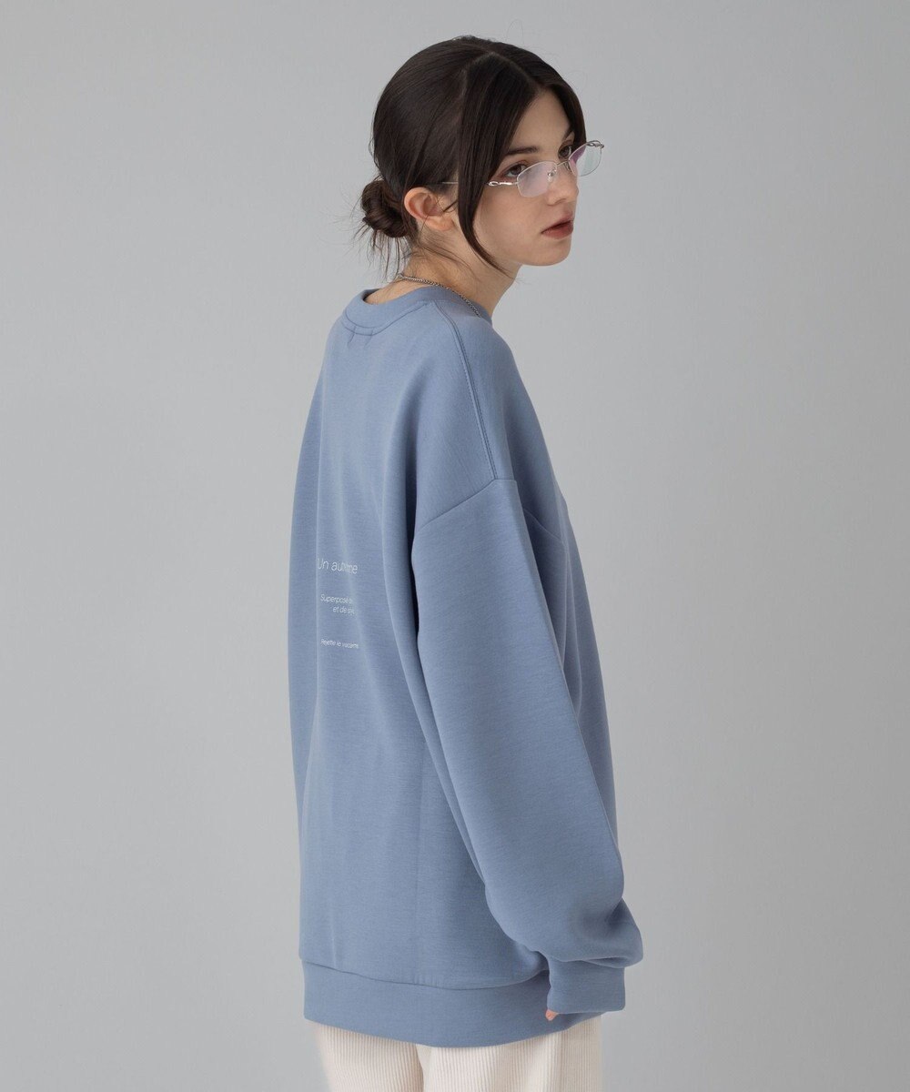 WEGO 【ユニセックス着用ITEM/2点SET/MLサイズ展開】アクセ付きフォトグラフィックプルオーバー 