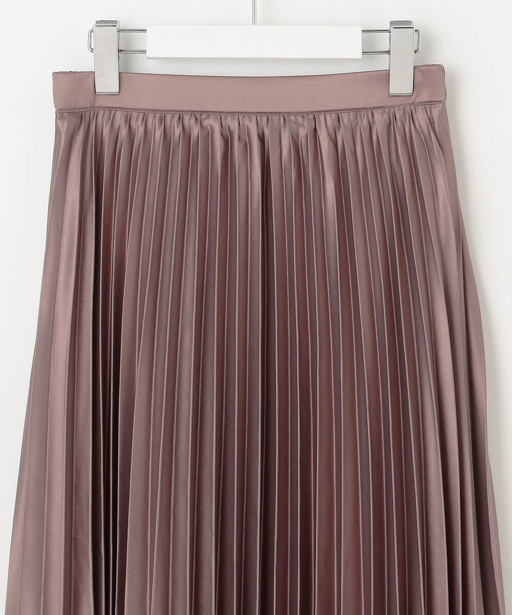 Feroux サテン プリーツスカート 