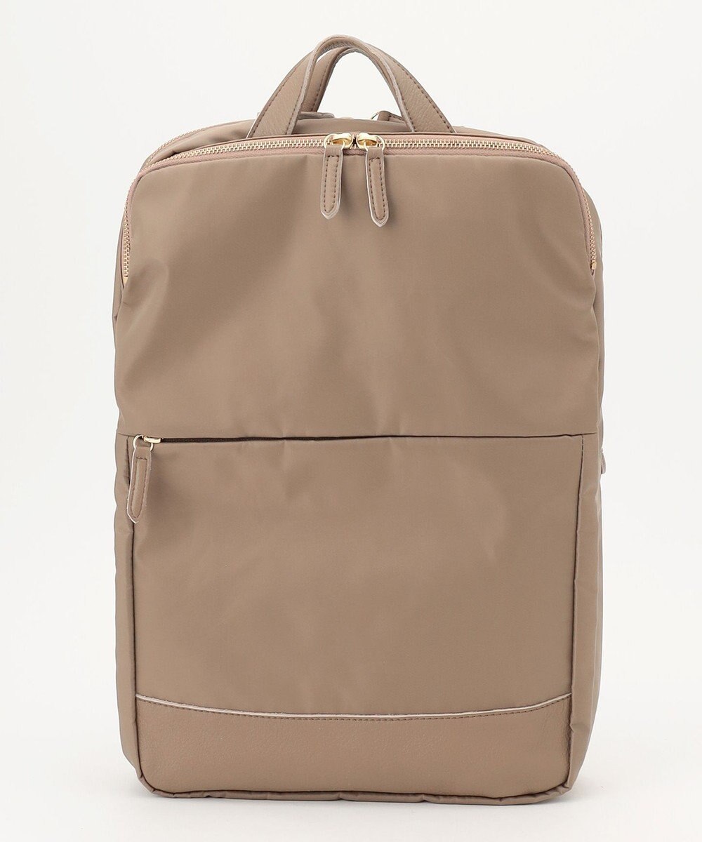 UNBILLION perche ナイロン×牛革PCリュック 