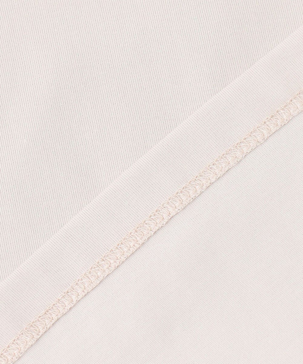 J.PRESS LADIES 【吸水速乾】ピンタックコンビジャージー カットソー 