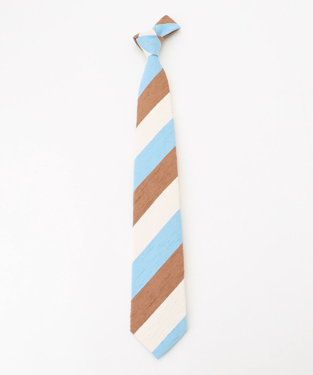 JOSEPH ABBOUD 【SETERIA BIANCH/日本製】トリプルカラーレジメンタル ネクタイ 