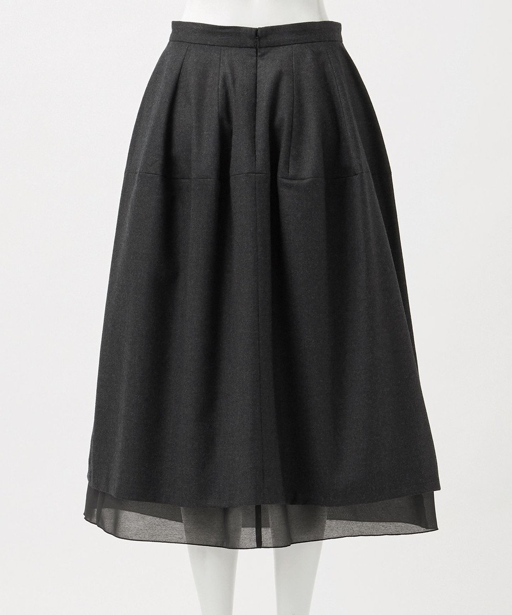 23区 【R(アール)】メリノシアーレイヤード スカート 