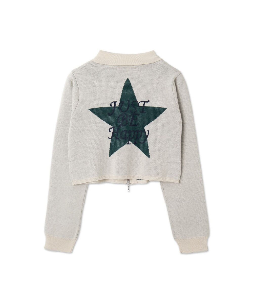 WEGO WZIPスターモチーフニット 