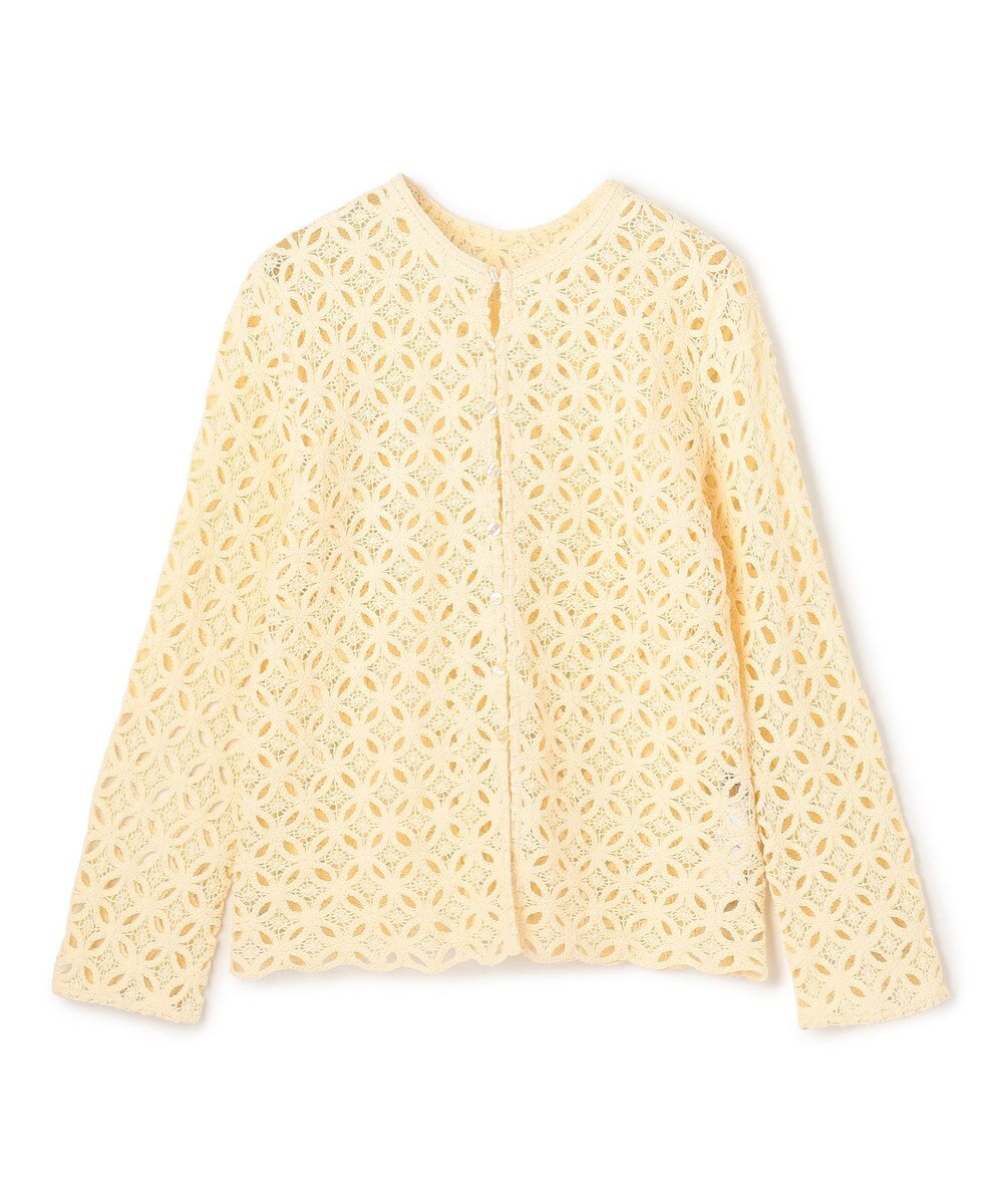 UNFILO L 【前後着用可能】ラッセルレース 2WAYプルオーバー 