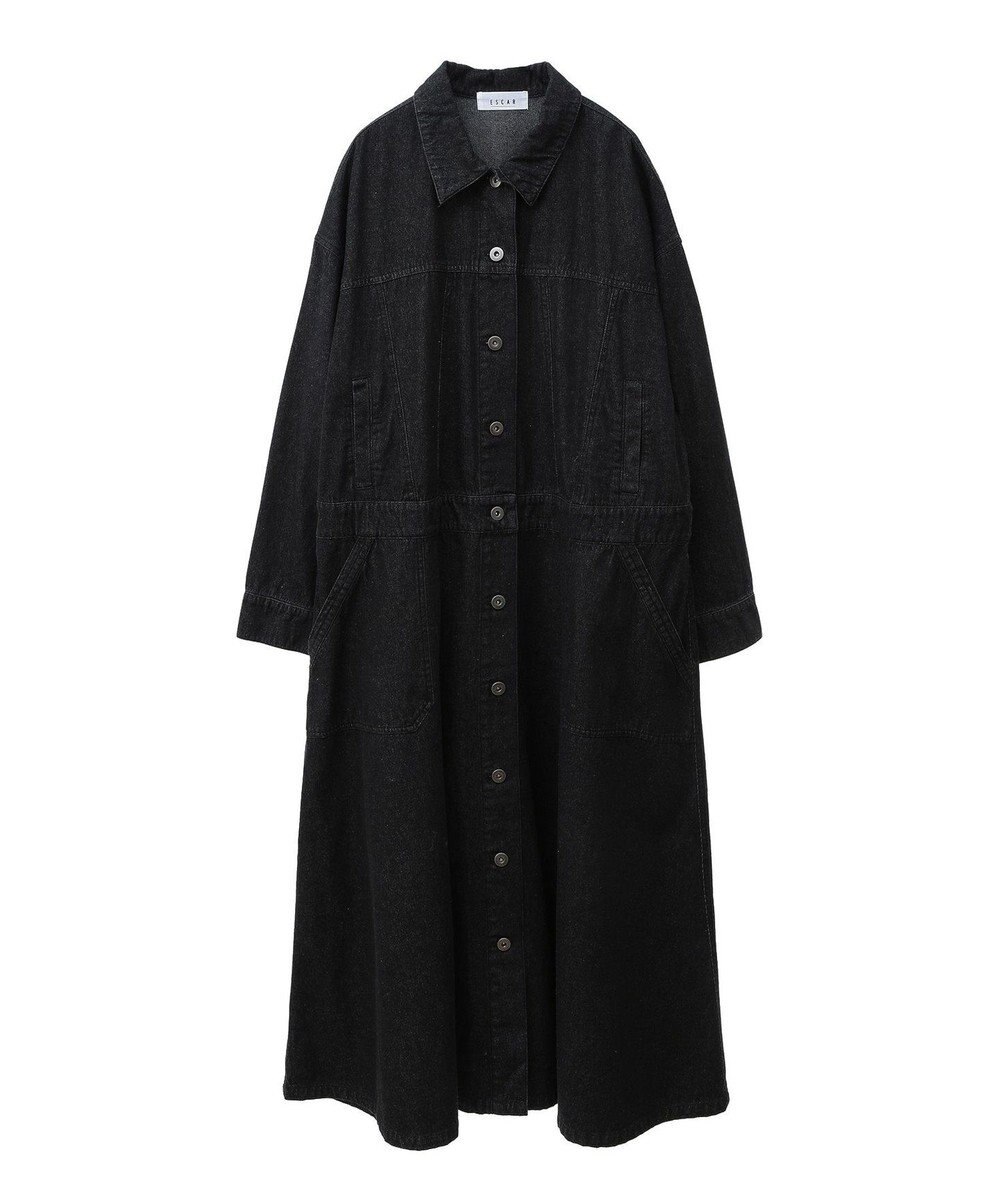Green Parks ■ＥＳＣＡＲ　デニムロングジャケットワンピース 