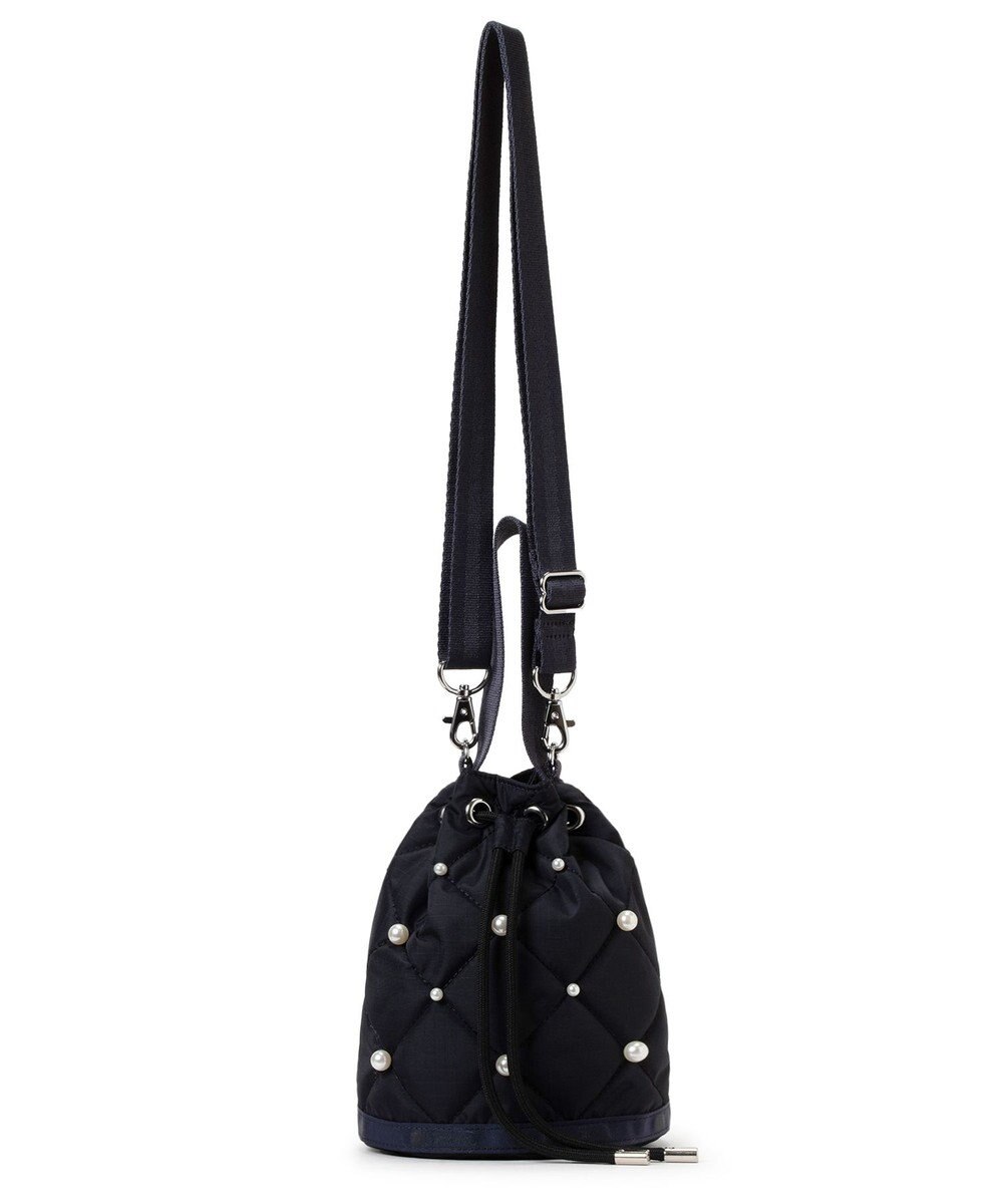 LeSportsac DRAWST BUCKET W PEARLS/ディープシーパール 