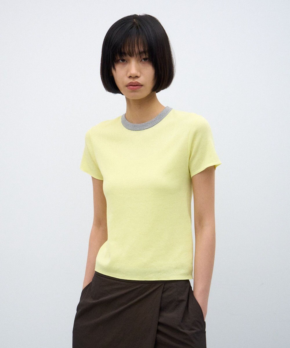 ATON FRESCA CIRCULAR RIB | パーフェクトフィットリンガープルオーバー 