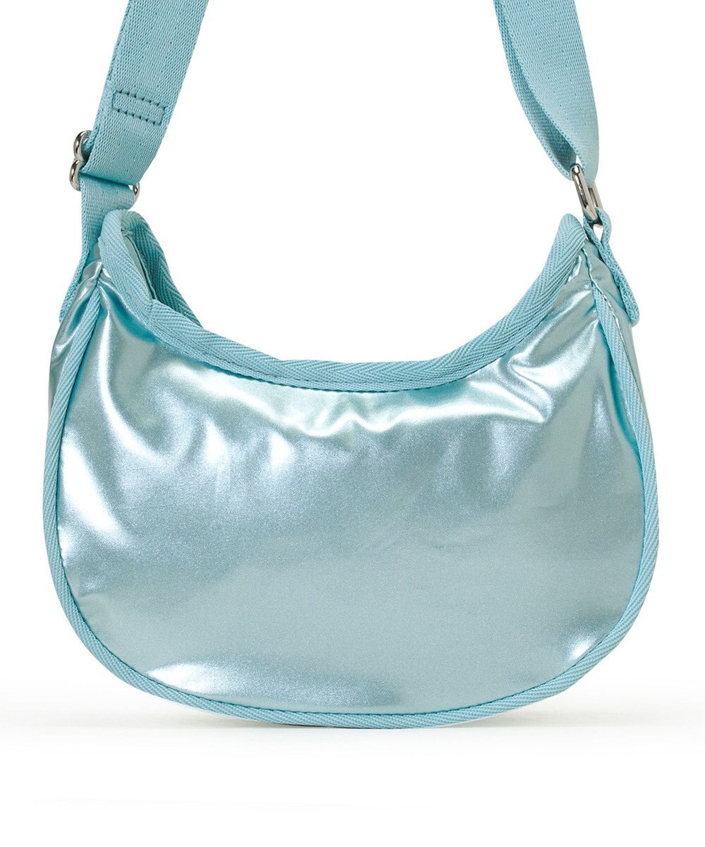 LeSportsac MINI HOBO CROSSBODY/アクアブルーシャイン 
