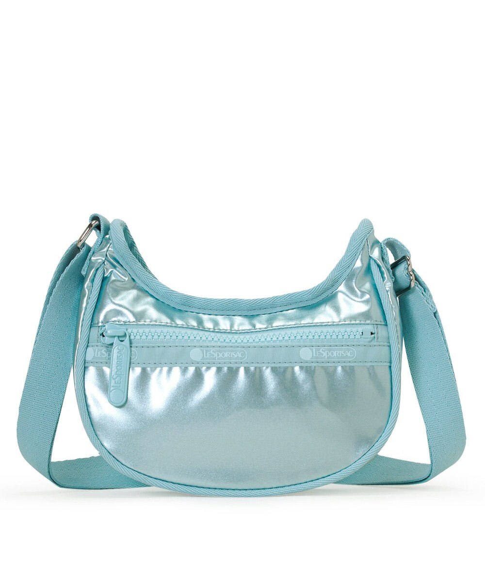 LeSportsac MINI HOBO CROSSBODY/アクアブルーシャイン 