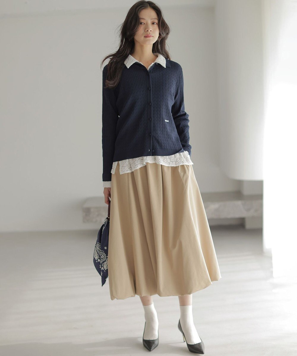 組曲 【先行予約・Flower Collection】COUCOUニット カーディガン 