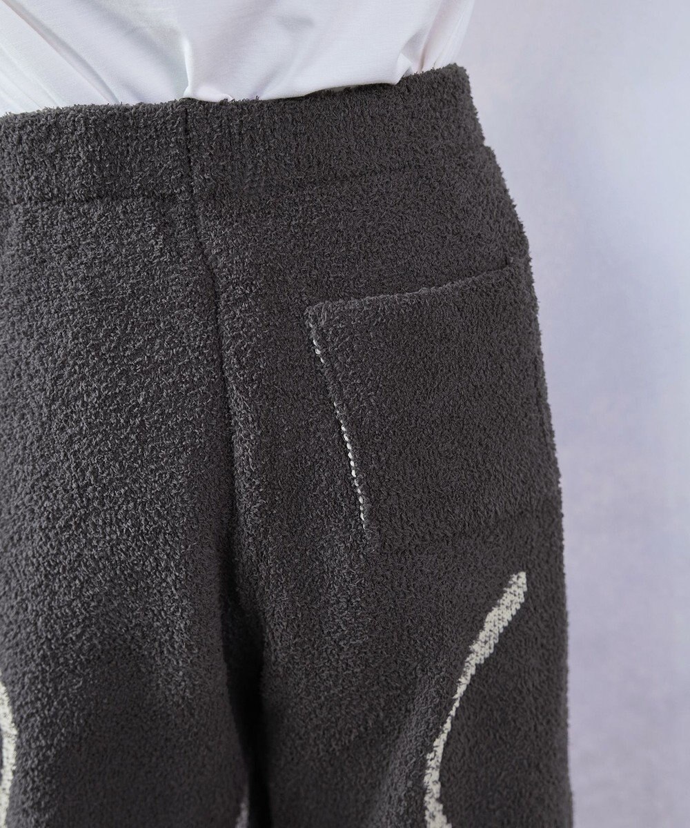 Tiaclasse ふわもちニュアンス配色ニットパンツ 