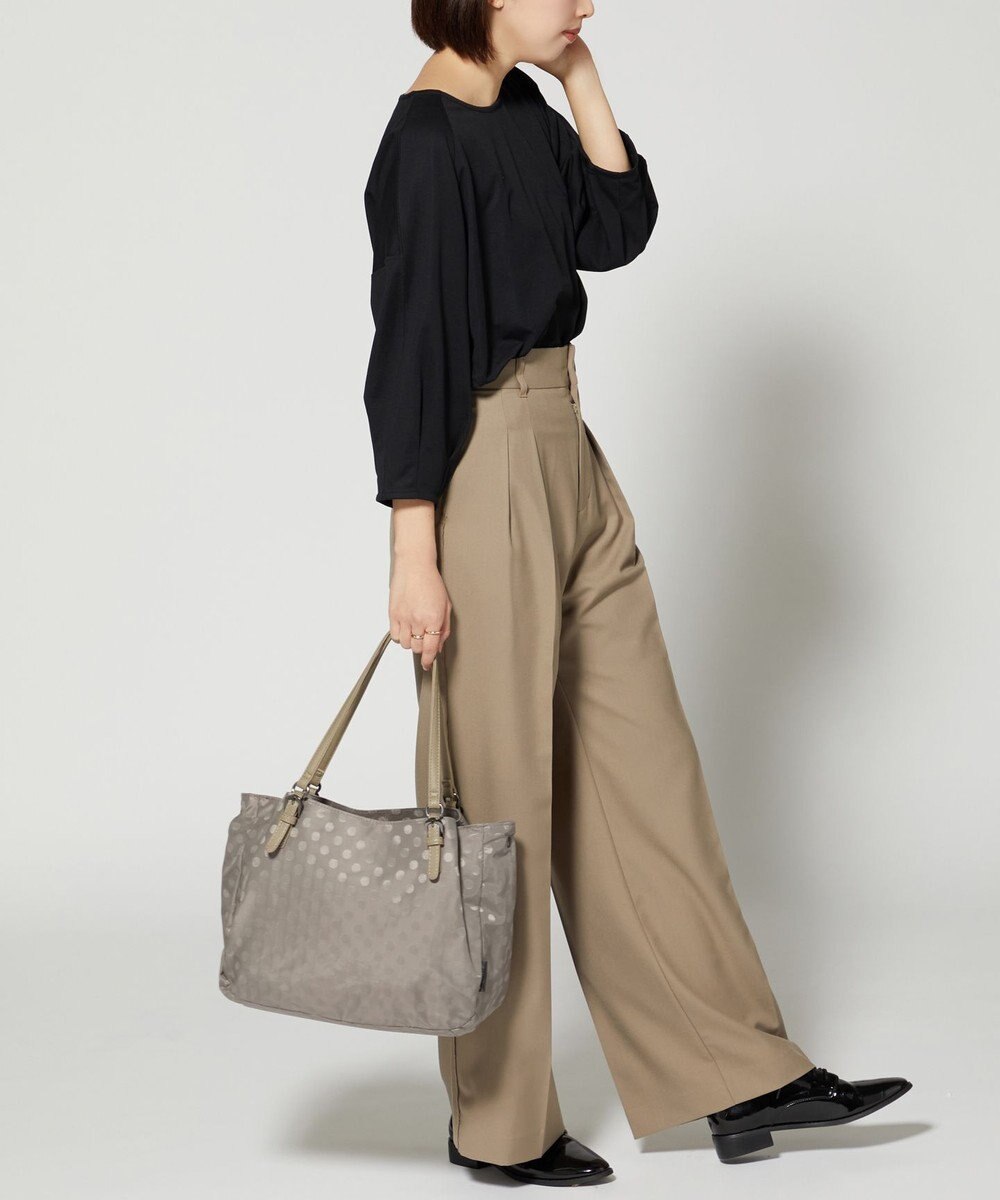 Y'SACCS 【Y’SACCS vous et】ドットジャカード マルチウェイトート Mサイズ 