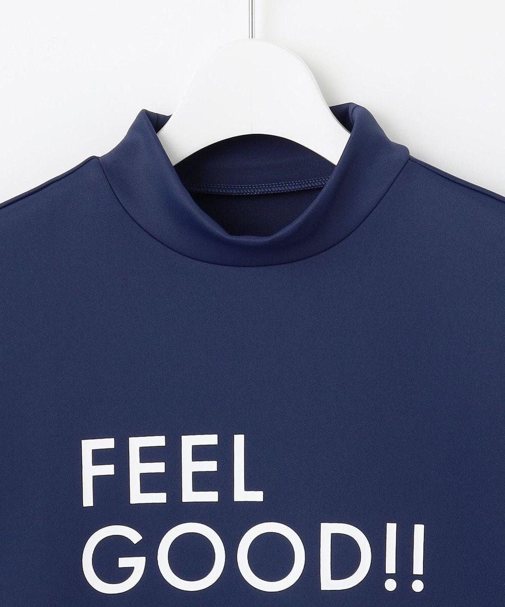 23区GOLF 【WOMEN】【吸水速乾/UVカット】モックネックシャツ 