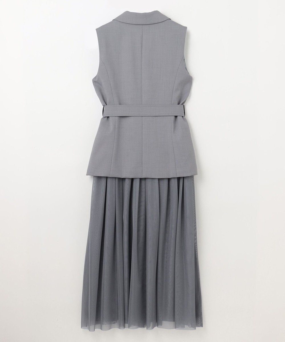 GRACE CONTINENTAL テーラーチュールワンピース 