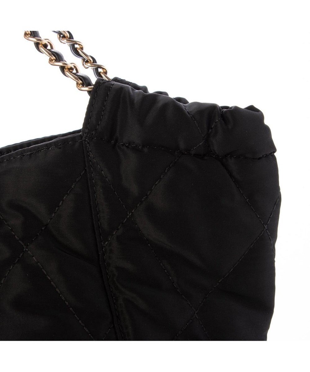 UNBILLION カシュカシュ cachecache / ナイロンキルトチェーントート 