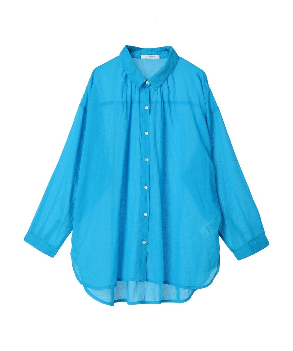 Green Parks インド綿　柔らかボイルシャツ 