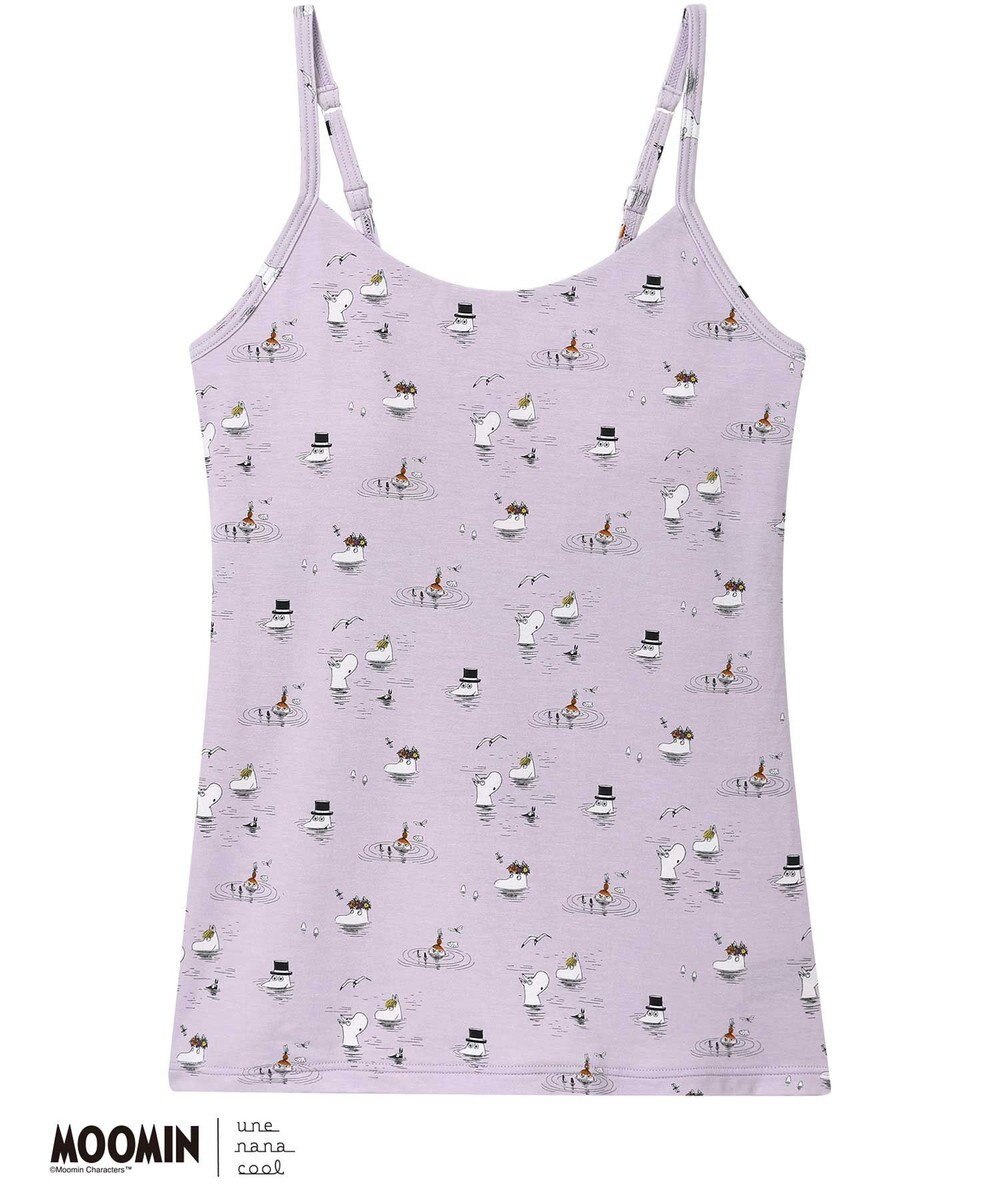 une nana cool 【ムーミン】MOOMIN × une nana ccol カップ付キャミソール 
