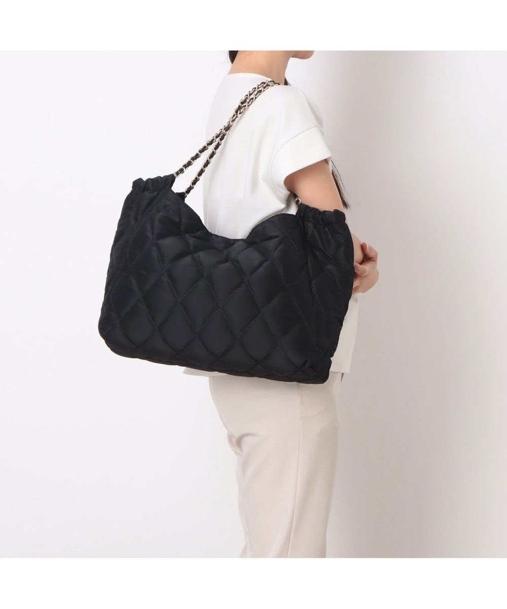 UNBILLION カシュカシュ cachecache / ナイロンキルトチェーントート 