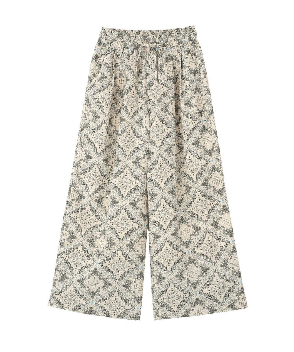 CRAFT STANDARD BOUTIQUE プリントイージーパンツ 
