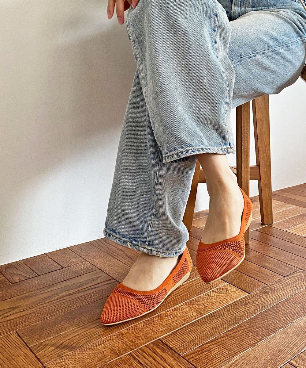 steppi 【洗える/撥水】パターンメッシュ パンプス 