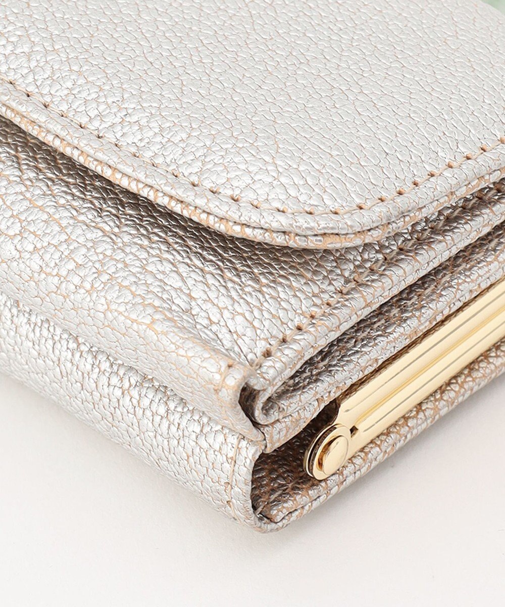 UNBILLION ペルケ perche / アクリル玉三つ折りミニサイフ 