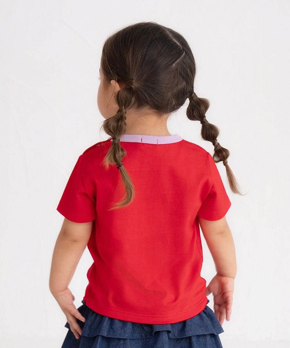 MIKI HOUSE HOT BISCUITS 【80-120cm】 フルーツモチーフ 半袖Tシャツ 