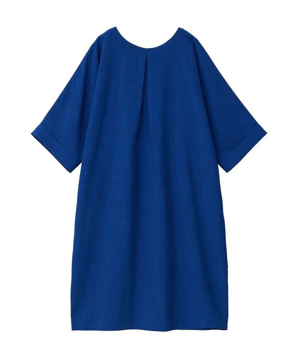 Green Parks 前後２ｗａｙ　ミディ丈タックワンピース 