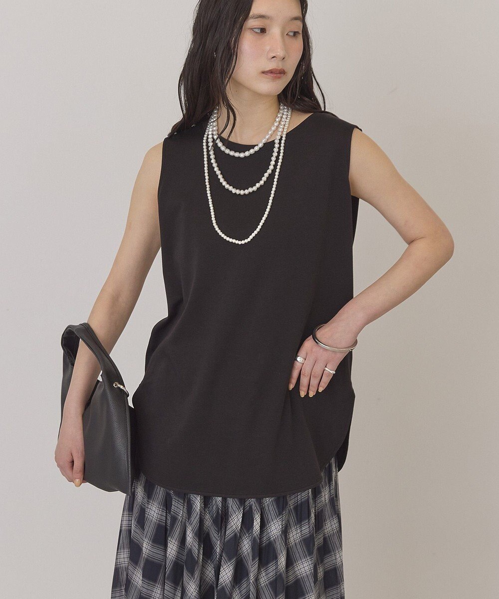 AMERICAN HOLIC ラウンドヘムタンクトップ 