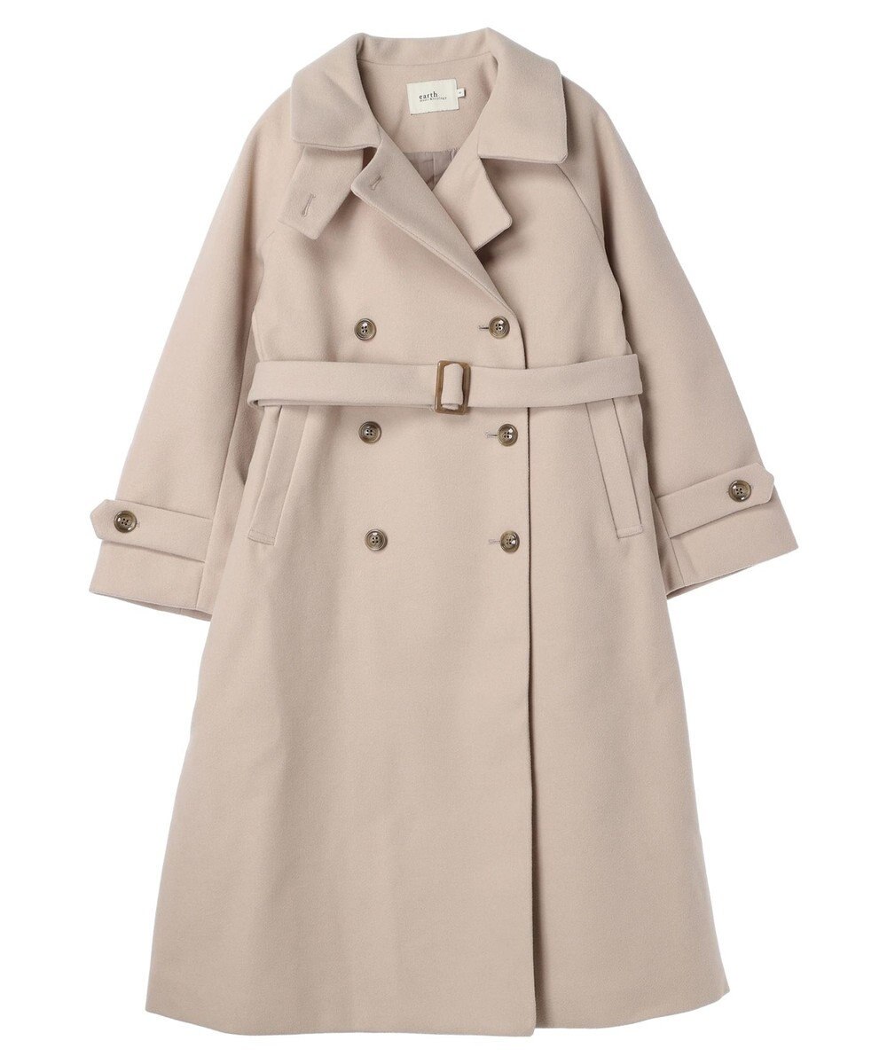 earth music&ecology ２ｗａｙカラーロングコート 