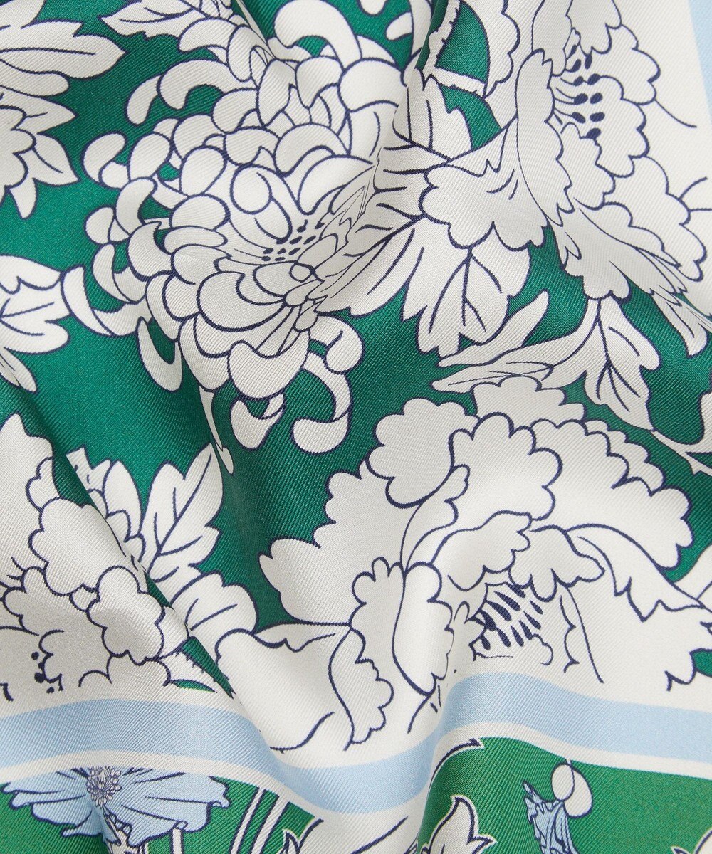 LIBERTY. コスチューム 70x70 シルクスカーフ 