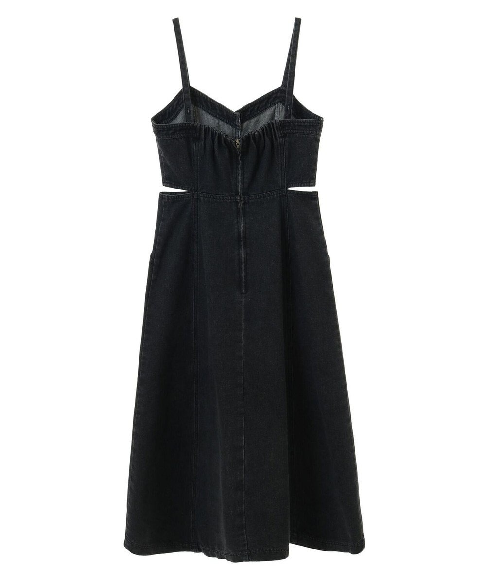 earth music&ecology サイドカットデニムキャミワンピース 