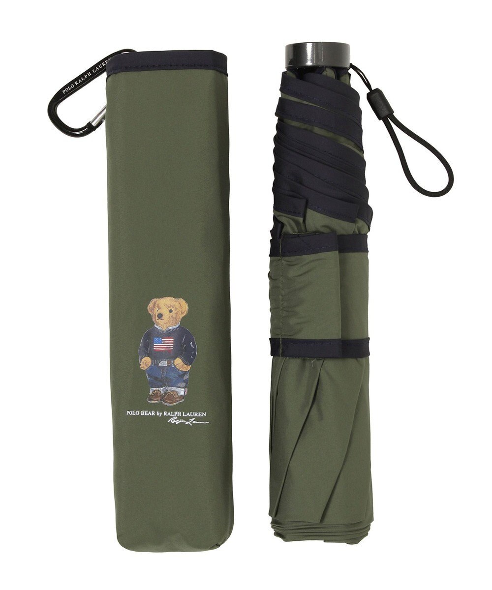 MOONBAT 【WEB限定】POLO RALPH LAUREN(ポロ ラルフローレン)FLAG BEAR 雨傘 折りたたみ傘 ユニセックス 