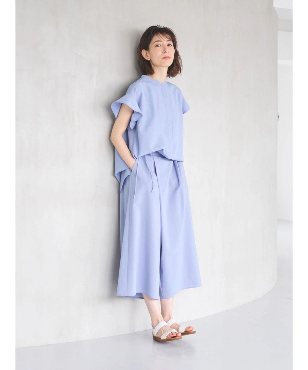 Green Parks 接触冷感　比翼シャツチュニック 