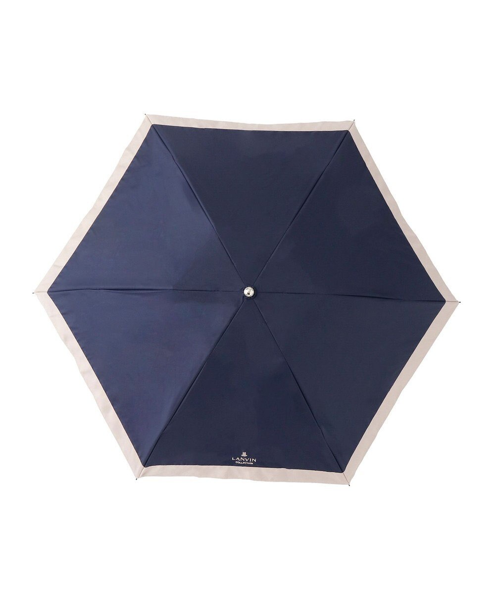 MOONBAT 【晴雨兼用日傘】ランバン コレクション（LANVIN COLLECTION） 折りたたみ日傘 グログランリボン 