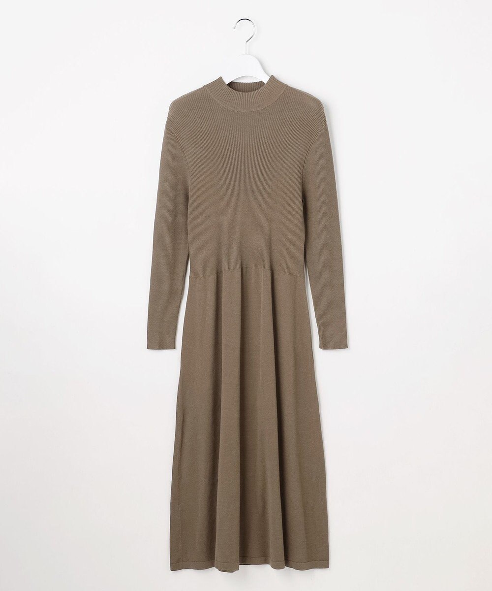 Feroux ジレ付きニット ワンピース 