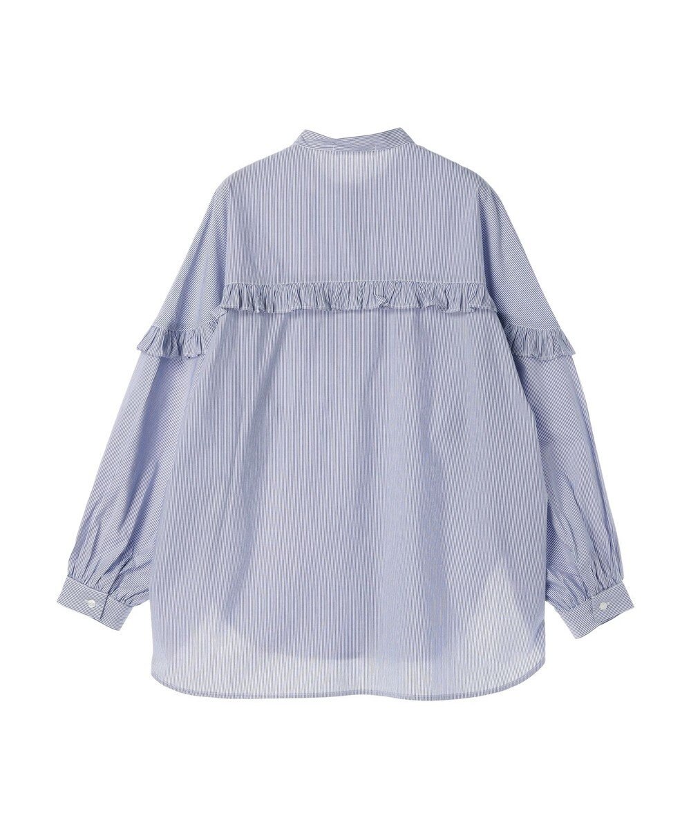 AMERICAN HOLIC フリルバンドカラーシャツ 