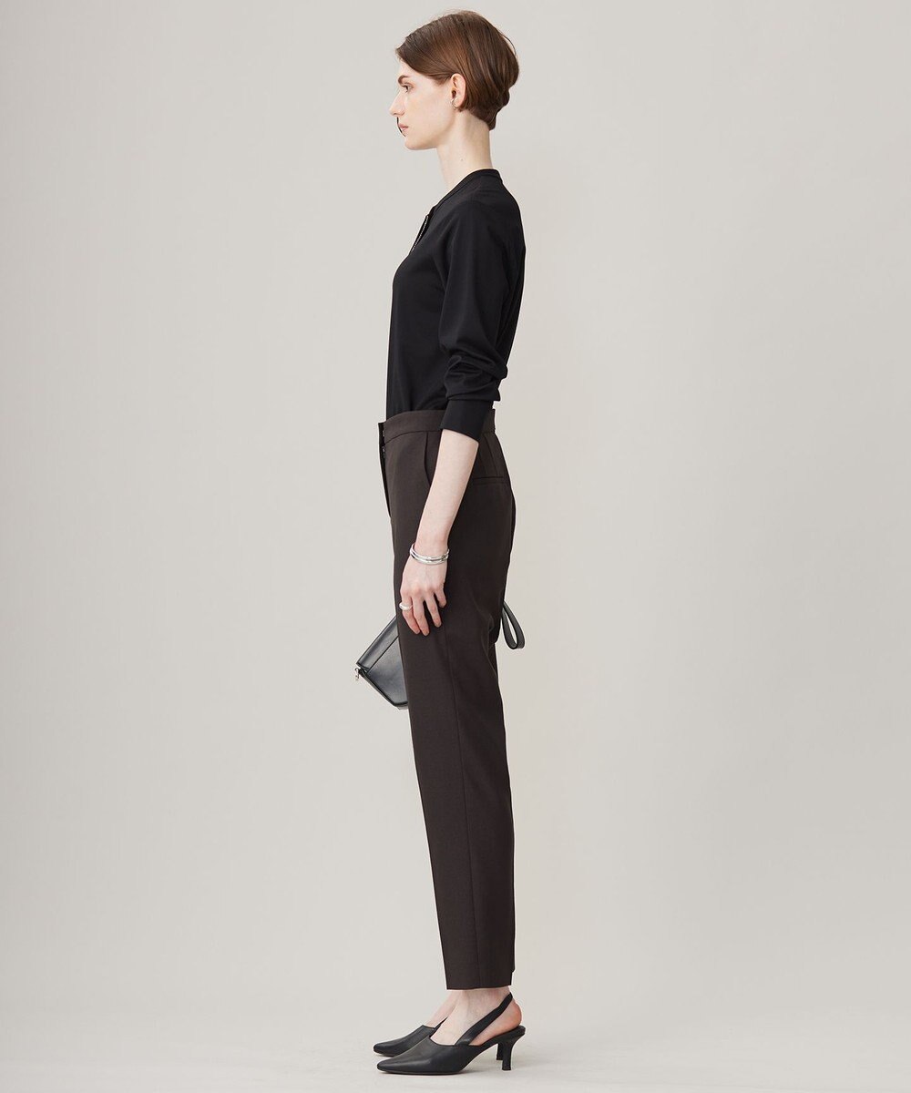 ICB 【洗える】プロヴィスウールツイル スティックパンツ 