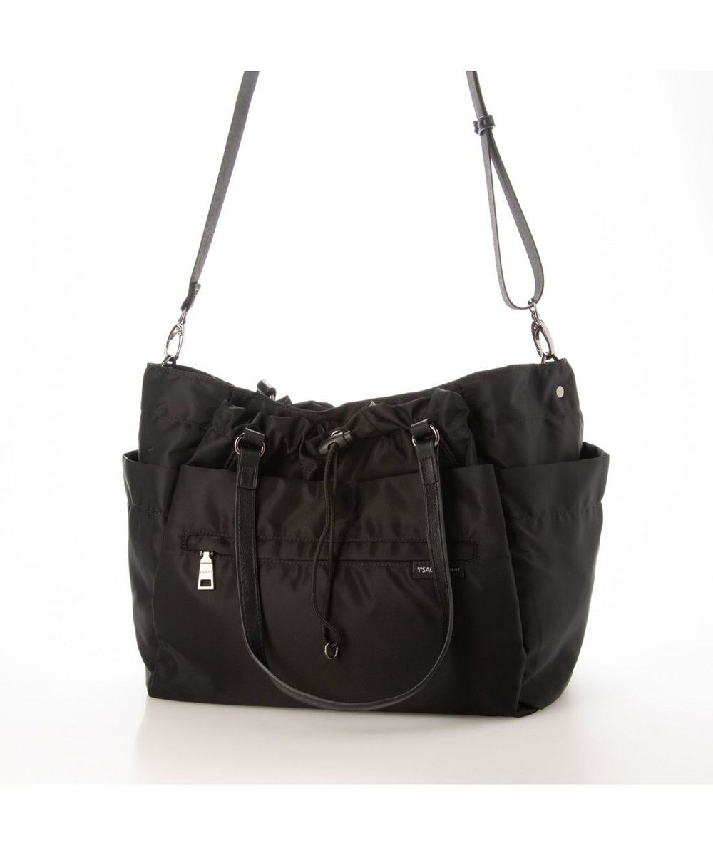 Y'SACCS 【Y’SACCS vous et】ポーチ付き3WAYトート 