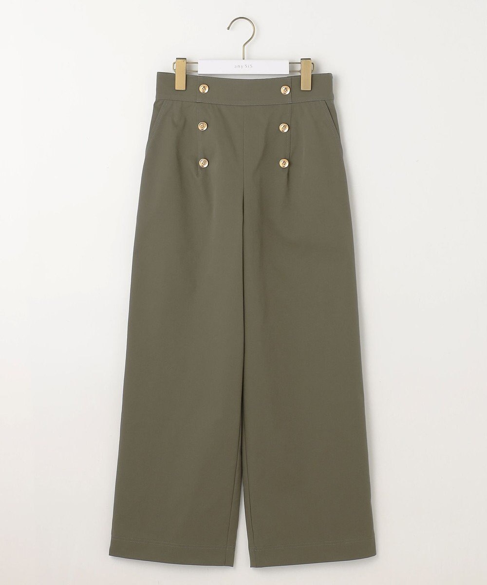 ANY SIS 【洗える】マリンディテール ワイドパンツ 