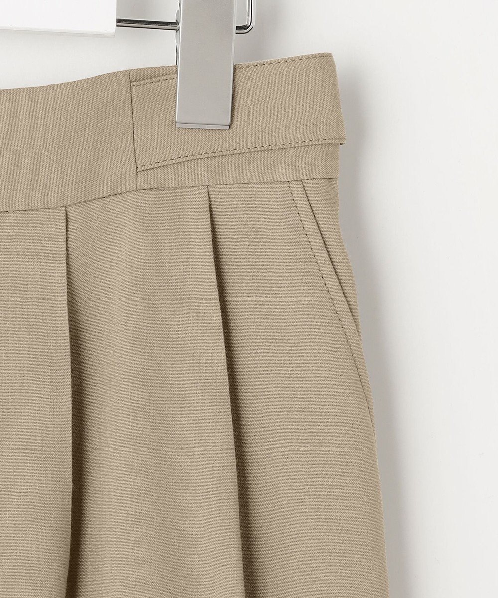 自由区 S 【セットアップ対応】リネンストレッチワイド パンツ 