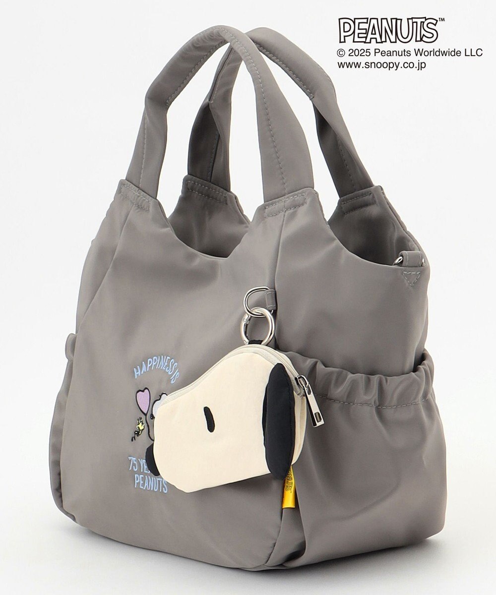 Y'SACCS SNOOPYデザイン　ギャザー2wayミニトート 