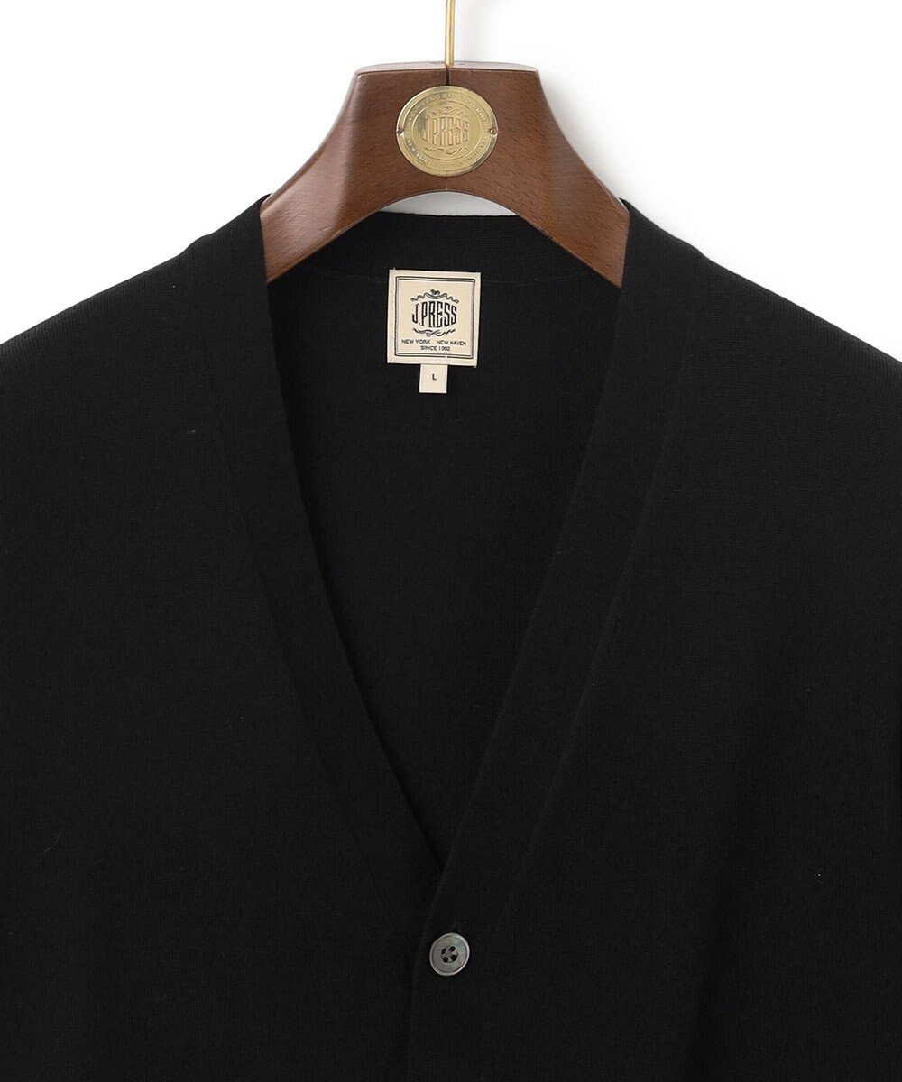 J.PRESS MEN ハイゲージ ニット カーディガン 