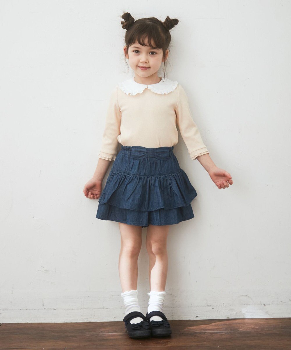 ANY KIDS 柄キュロット 