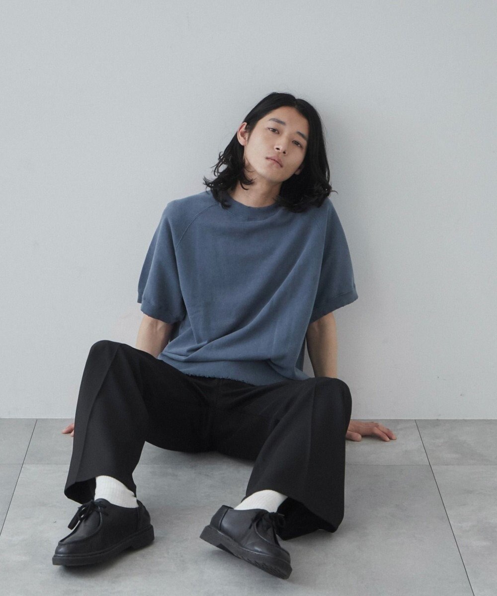 WEGO 【ユニセックス着用ITEM】ハーフスリーブスウェット 