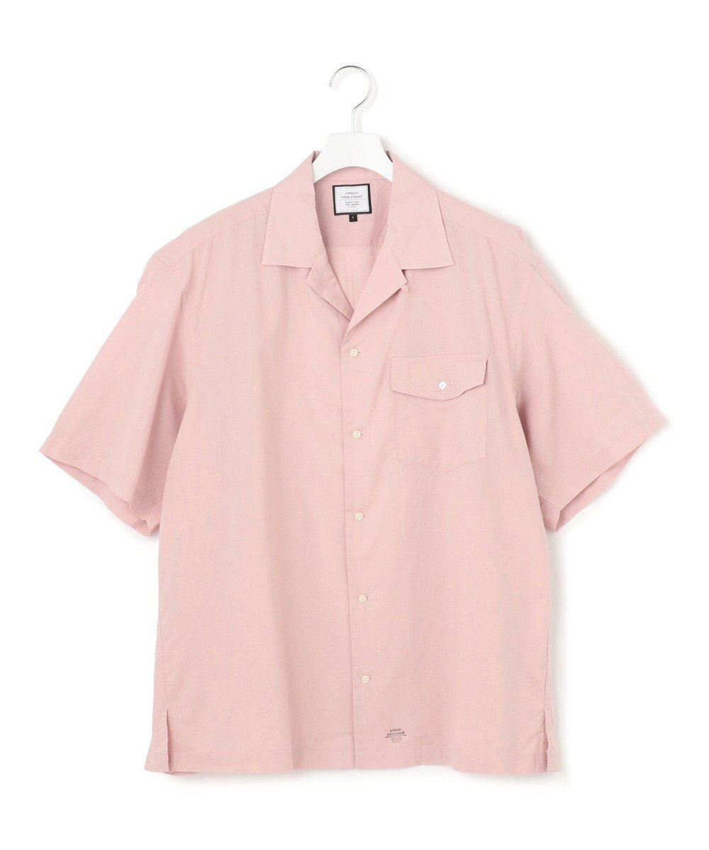 J.PRESS YORK STREET 【UNISEX】コットンボイル オープンカラーシャツ 