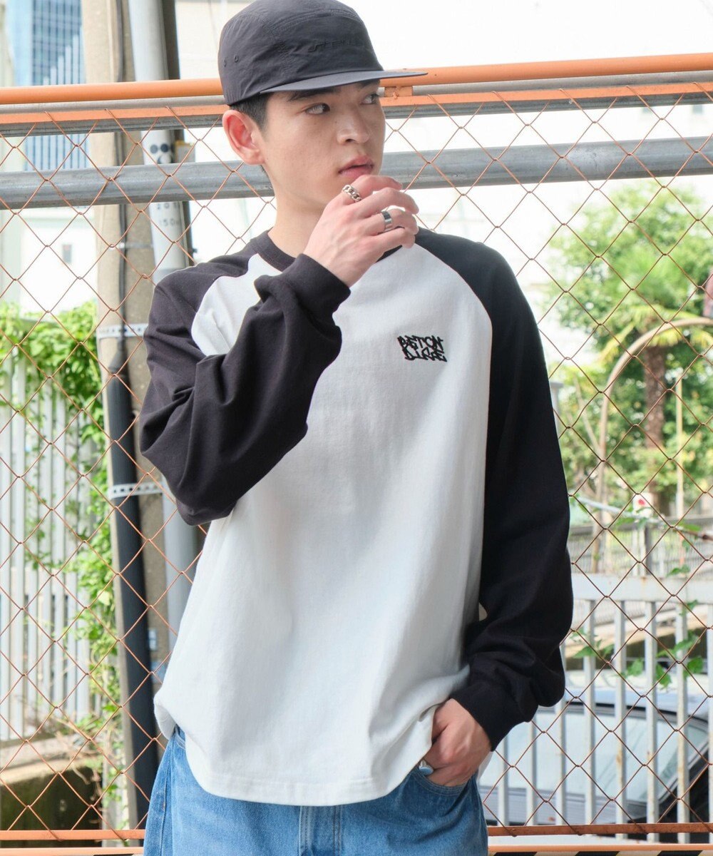 WEGO 【ユニセックス着用ITEM】ラグラングラフィックBIG　T（LS） 